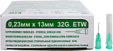 SFM ETW Иглы для мезотерапии 32G 0,23 x 13 мм, 50 шт.