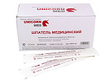 Unicorn Med Шпатель медицинский деревянный стерильный, 100 шт.